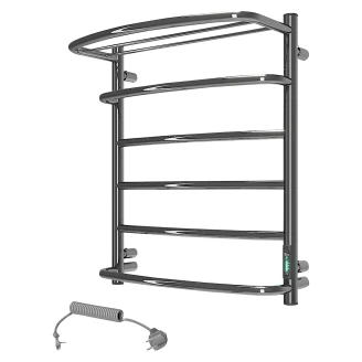 El Håndklædetørrer med Hylde 105 W <strong>Valente</strong>  Krom Blank