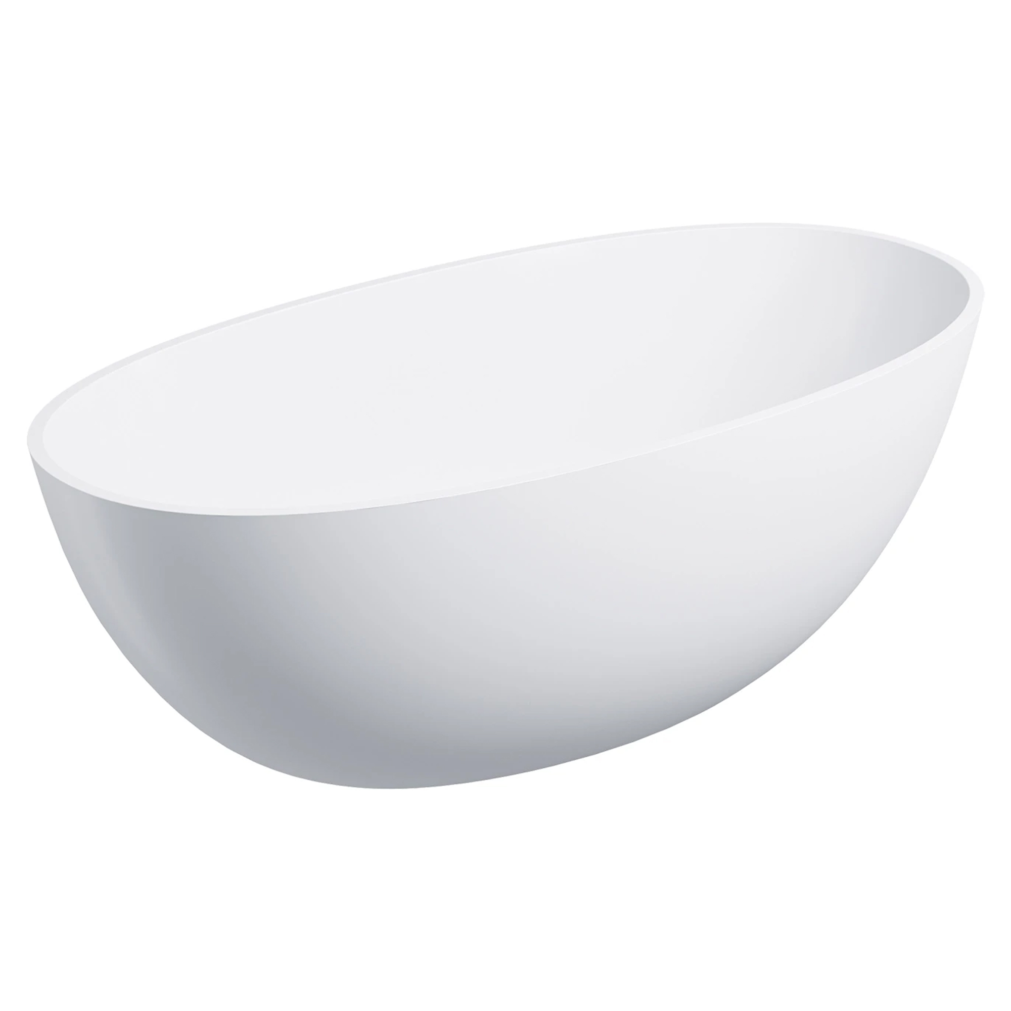 Omnires Badekar Shell M+ Hvit Matt 148x75 cm