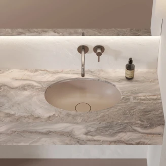 Omnires Servant <strong>Shell M+</strong>  Beige Matt 48x31 cm