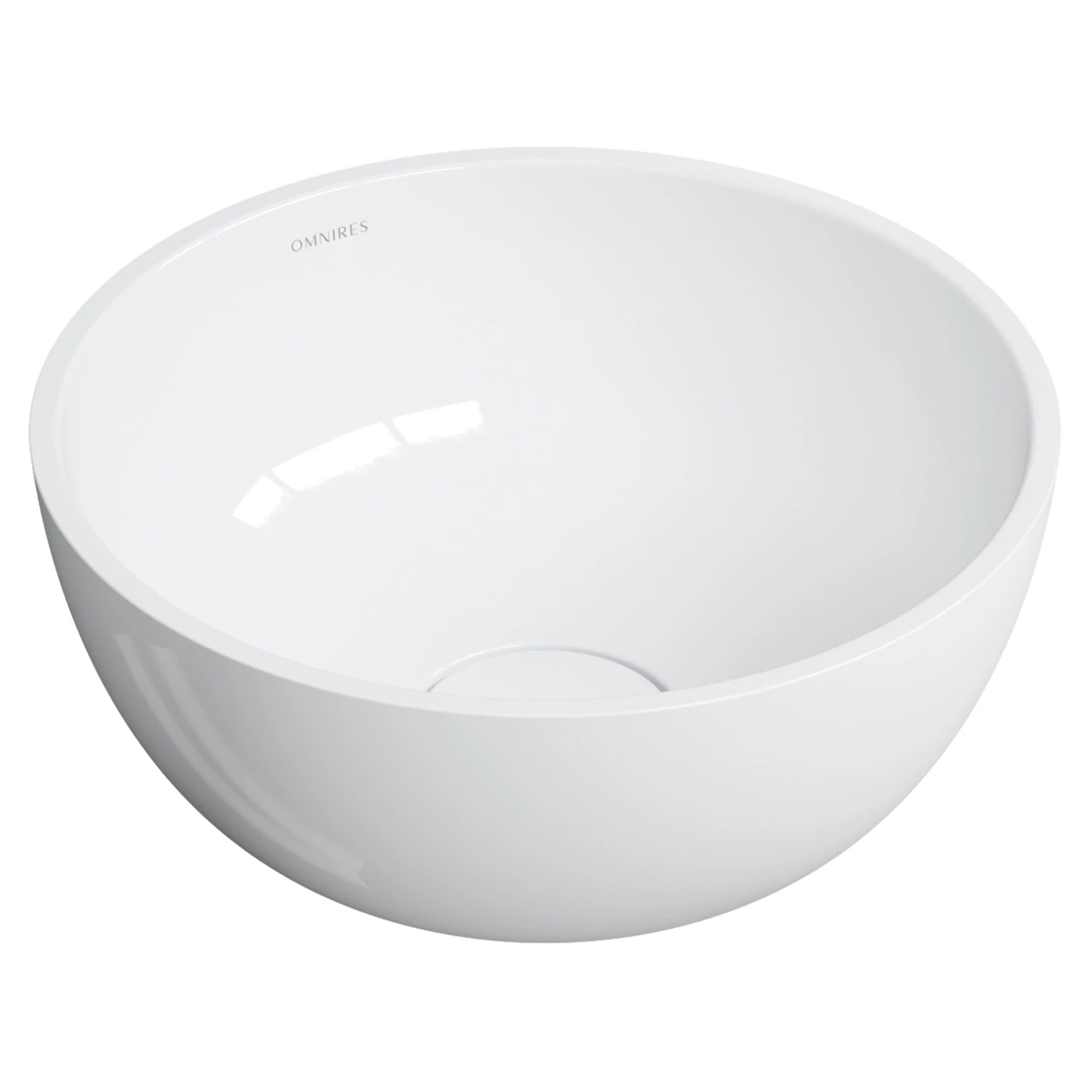 Omnires Servant Shell M+ Hvit Blank 35 cm