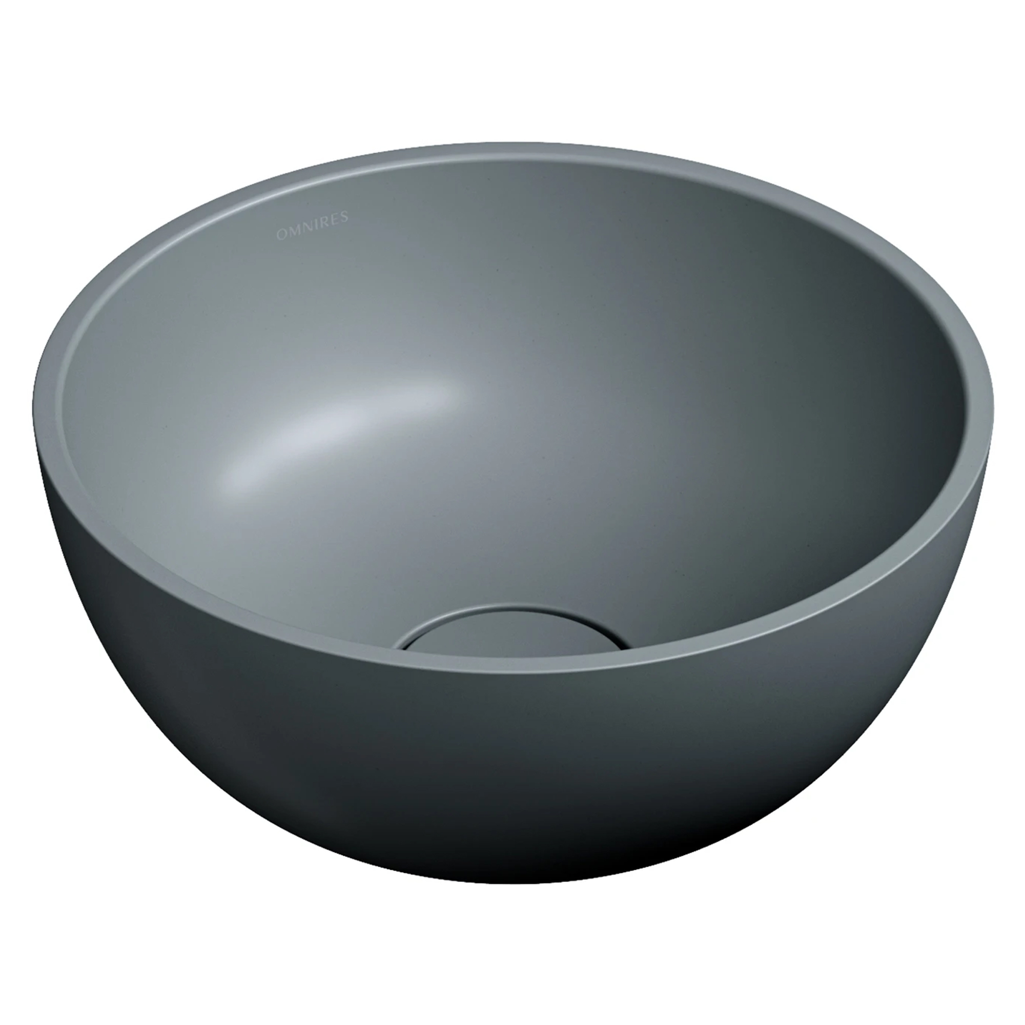 Omnires Servant Shell M+ Askgrå Matt 35 cm