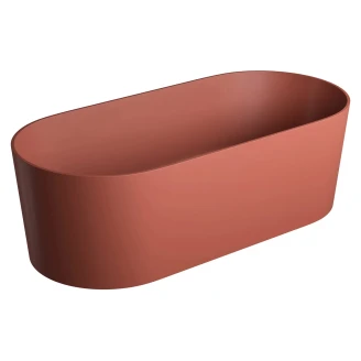 Omnires Badekar <strong>Ovo M+</strong> Terrakotta Matt 160x75 cm