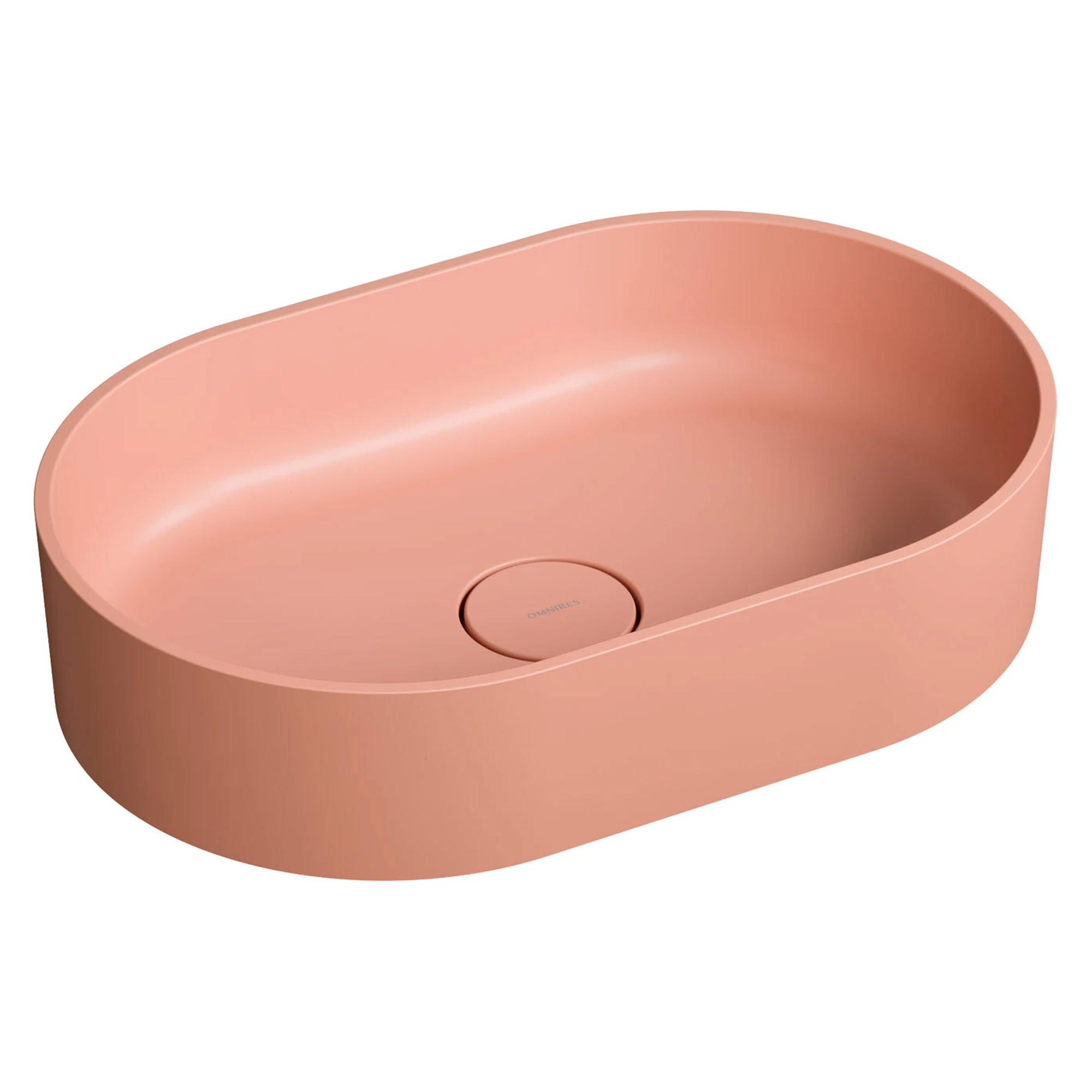 Omnires Servant Ovo M+ Korall Matt 55x36 cm