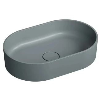 Omnires Servant <strong>Ovo M+</strong>  Askgrå Matt 55x36 cm