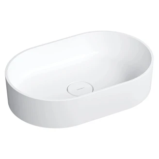 Omnires Servant <strong>Ovo M+</strong> Hvit Matt 55x36 cm