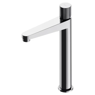 Omnires Servantbatteri Høy Contour Krom Blank
