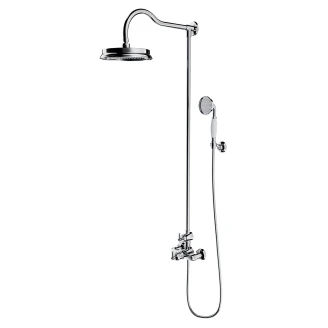 Omnires Takdusjsett <strong>Armance</strong> Krom Blank med Termostat