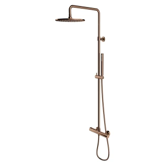 Omnires Takdusjsett <strong>Y</strong> Kobber Matt med Termostat