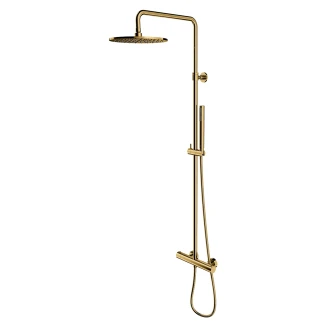 Omnires Takdusjsett <strong>Y</strong> Gull Blank med Termostat