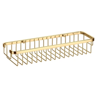Omnires Dusjkurv Uni Gull Blank 36x11 cm
