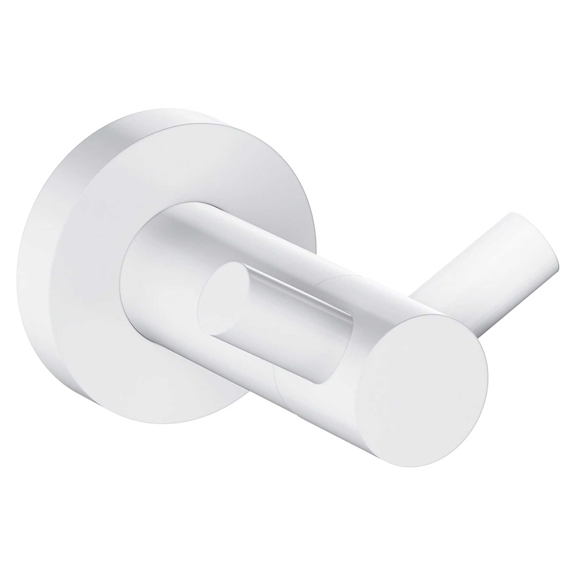 Omnires Doble Veggkroker Modern Project Hvit Matt