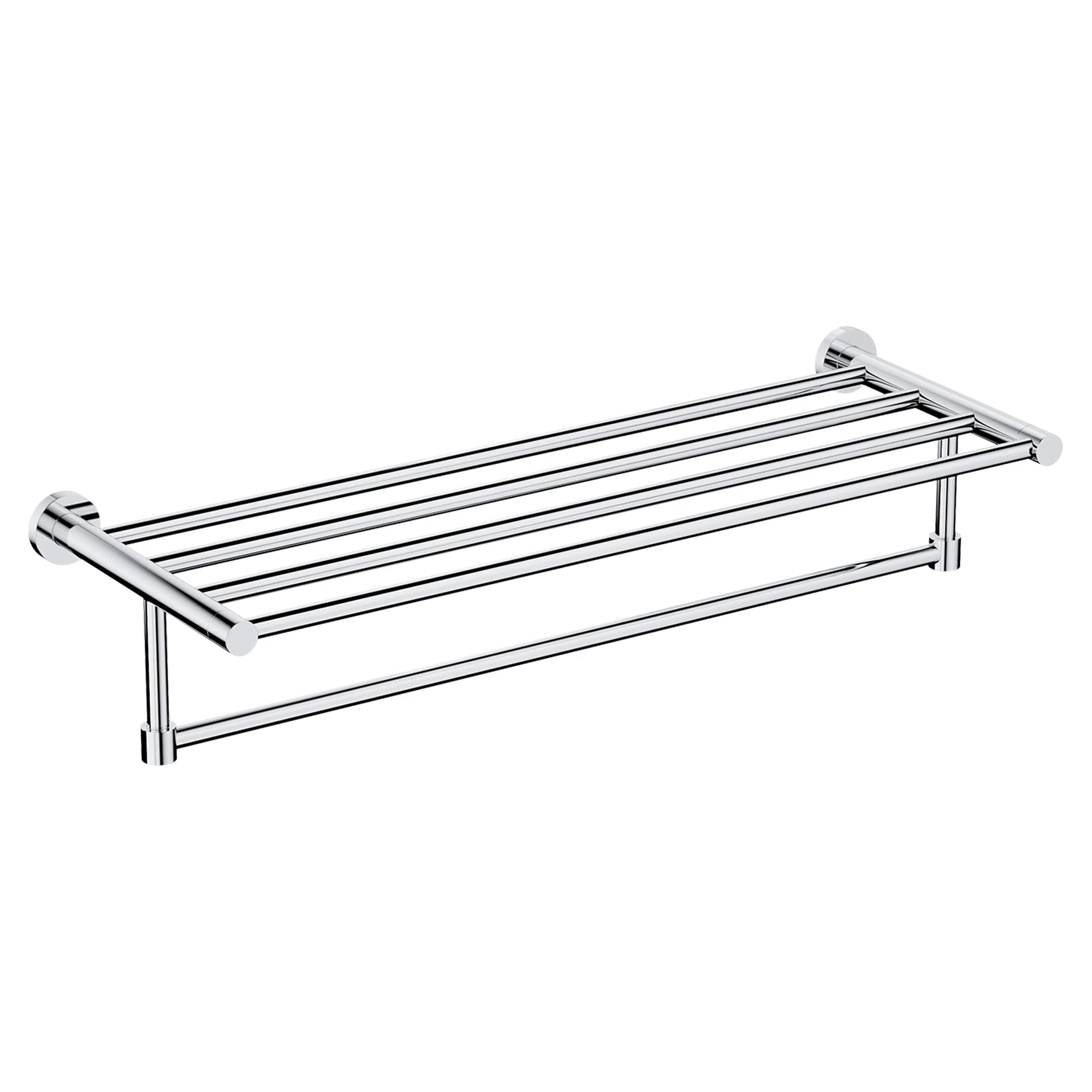 Omnires Håndkleholder med Stang Modern Project Krom Blank 60 cm