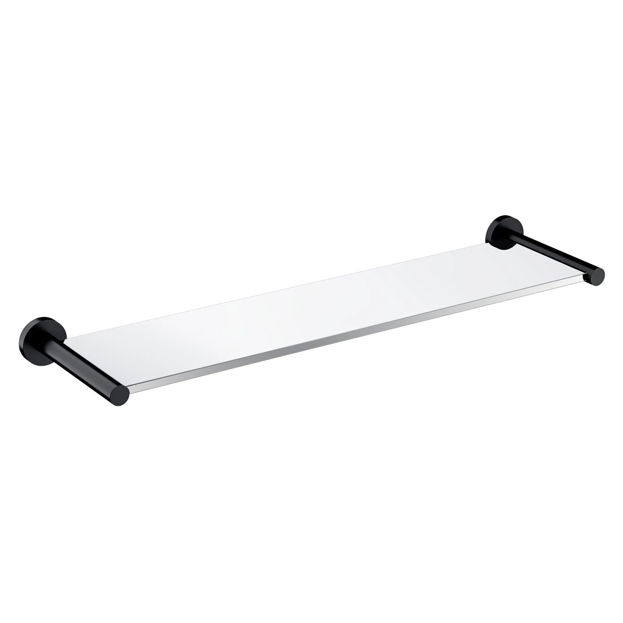 Omnires Glasshylle Modern Project Svart Matt