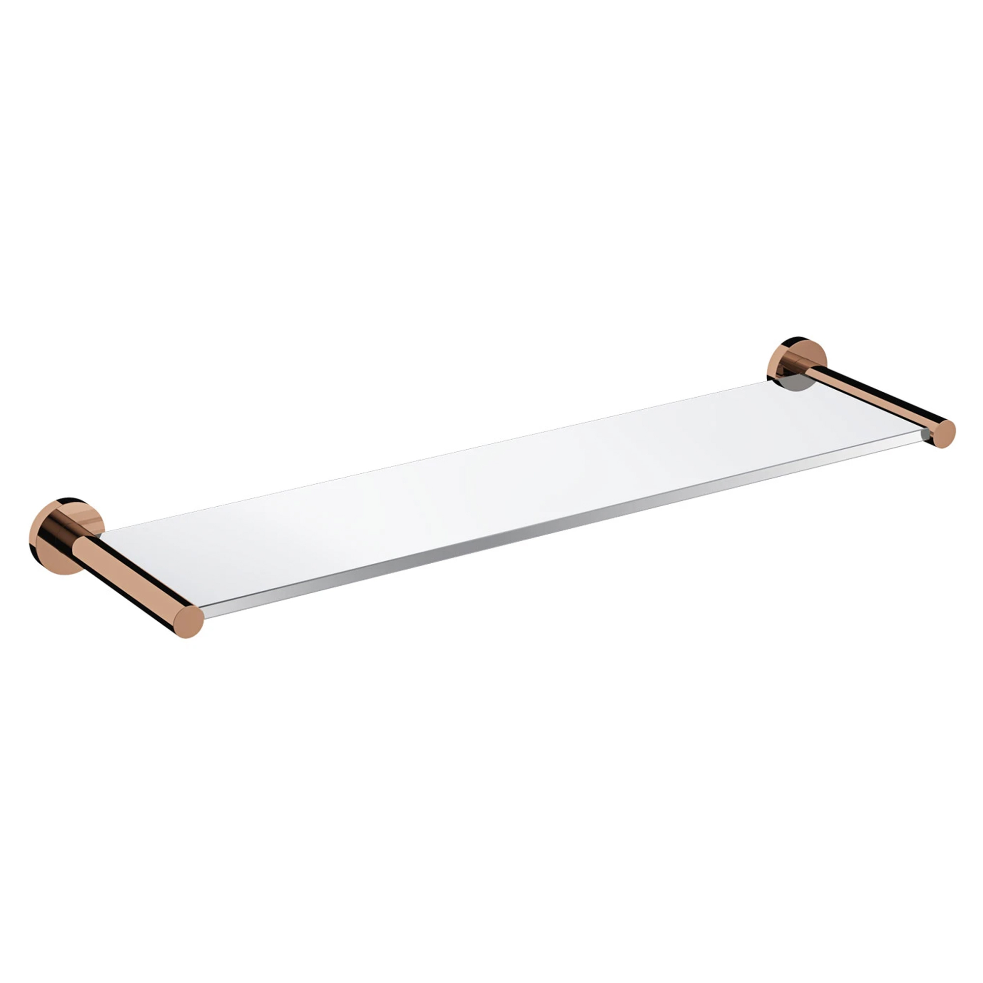 Omnires Glasshylle Modern Project Kobber Blank