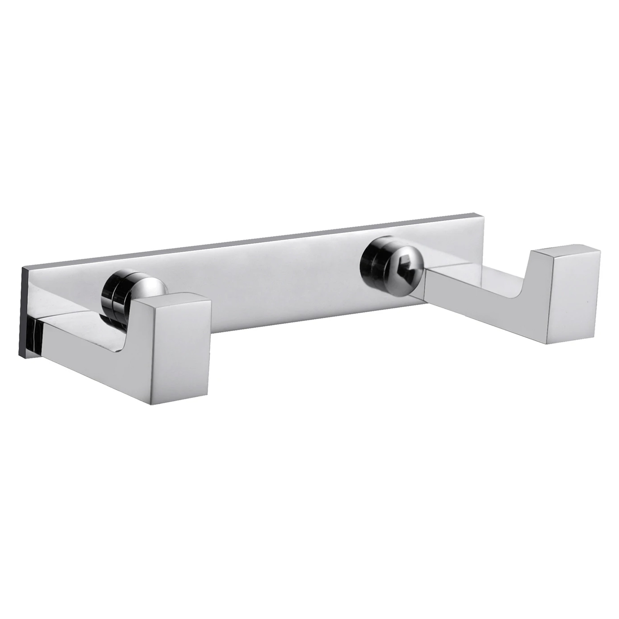 Omnires Kroklist med 2 Kroker Uni Krom Blank