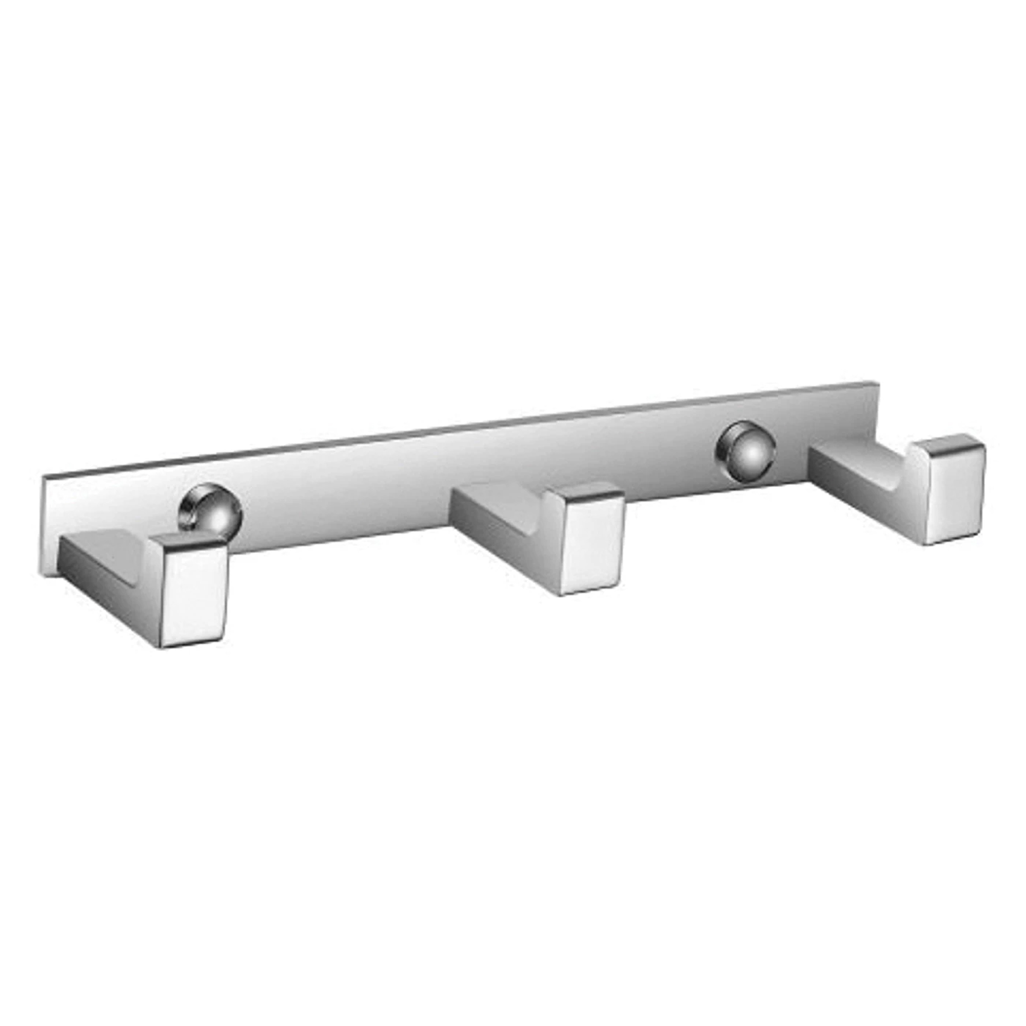 Omnires Kroklist med 3 Kroker Uni Krom Blank