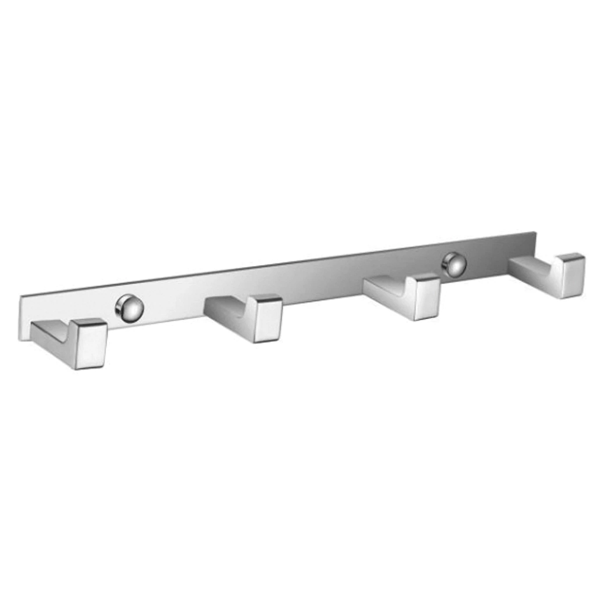 Omnires Kroklist med 4 Kroker Uni Krom Blank