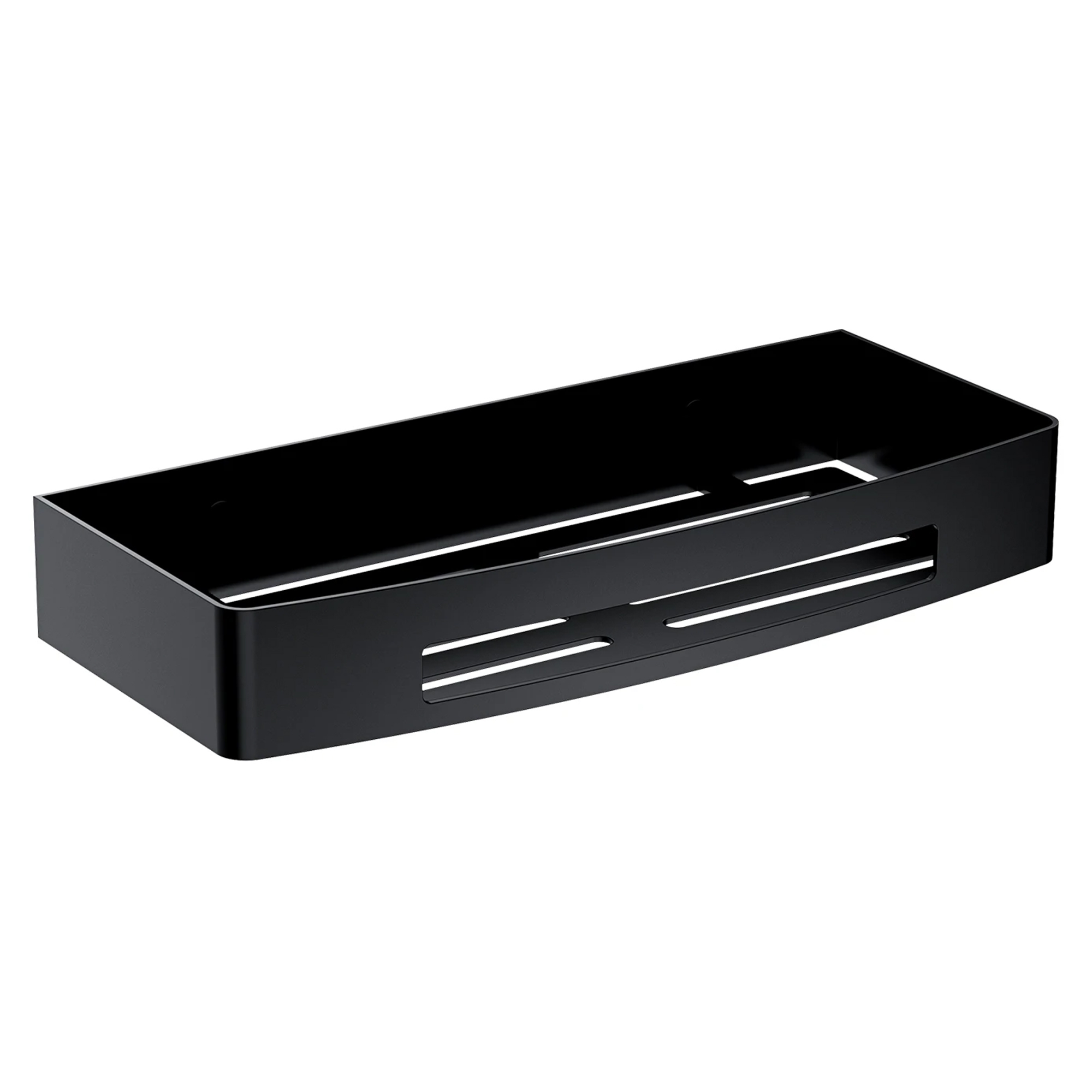 Omnires Dusjkurv Uni Svart Matt 30x13 cm