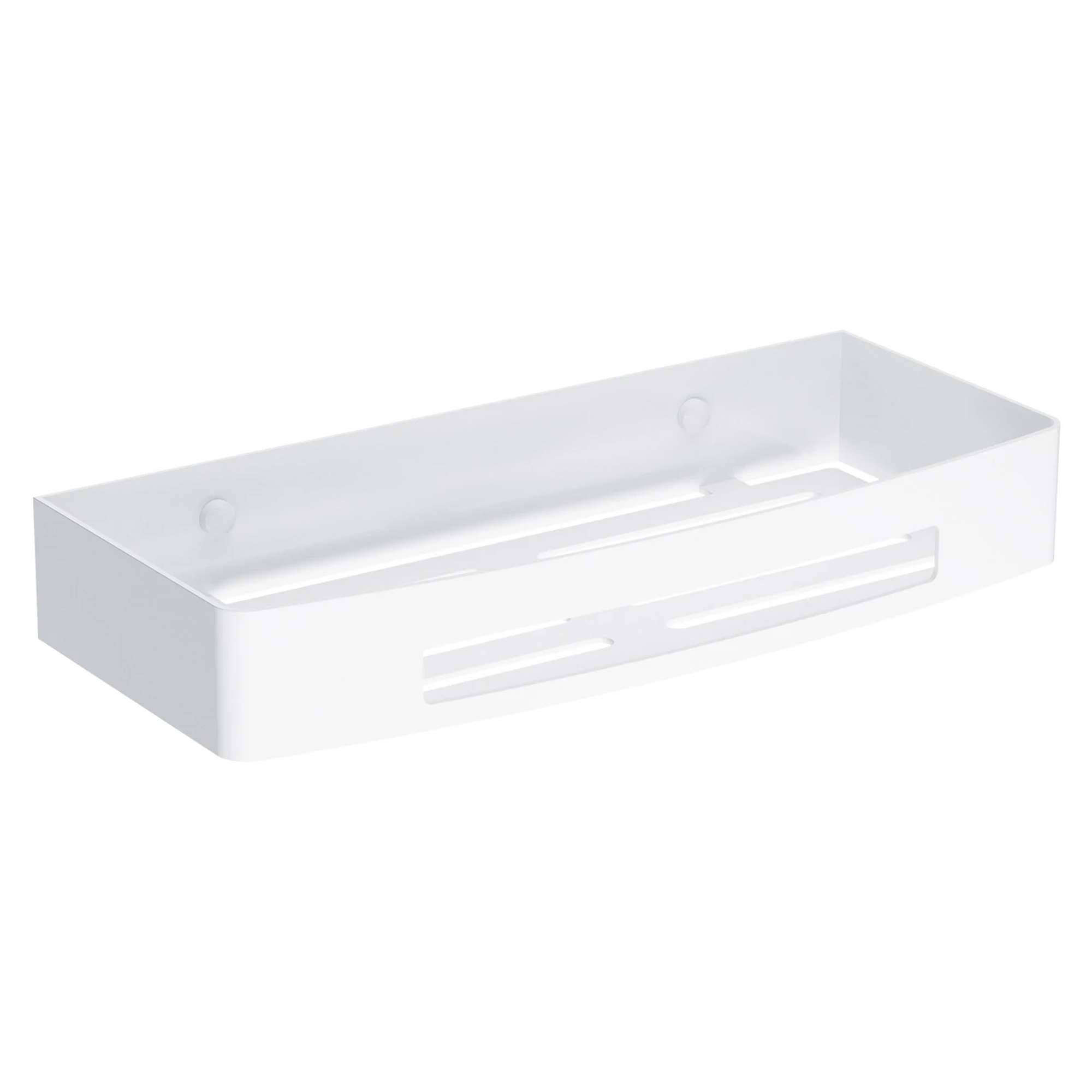 Omnires Dusjkurv Uni Hvit Matt 30x13 cm