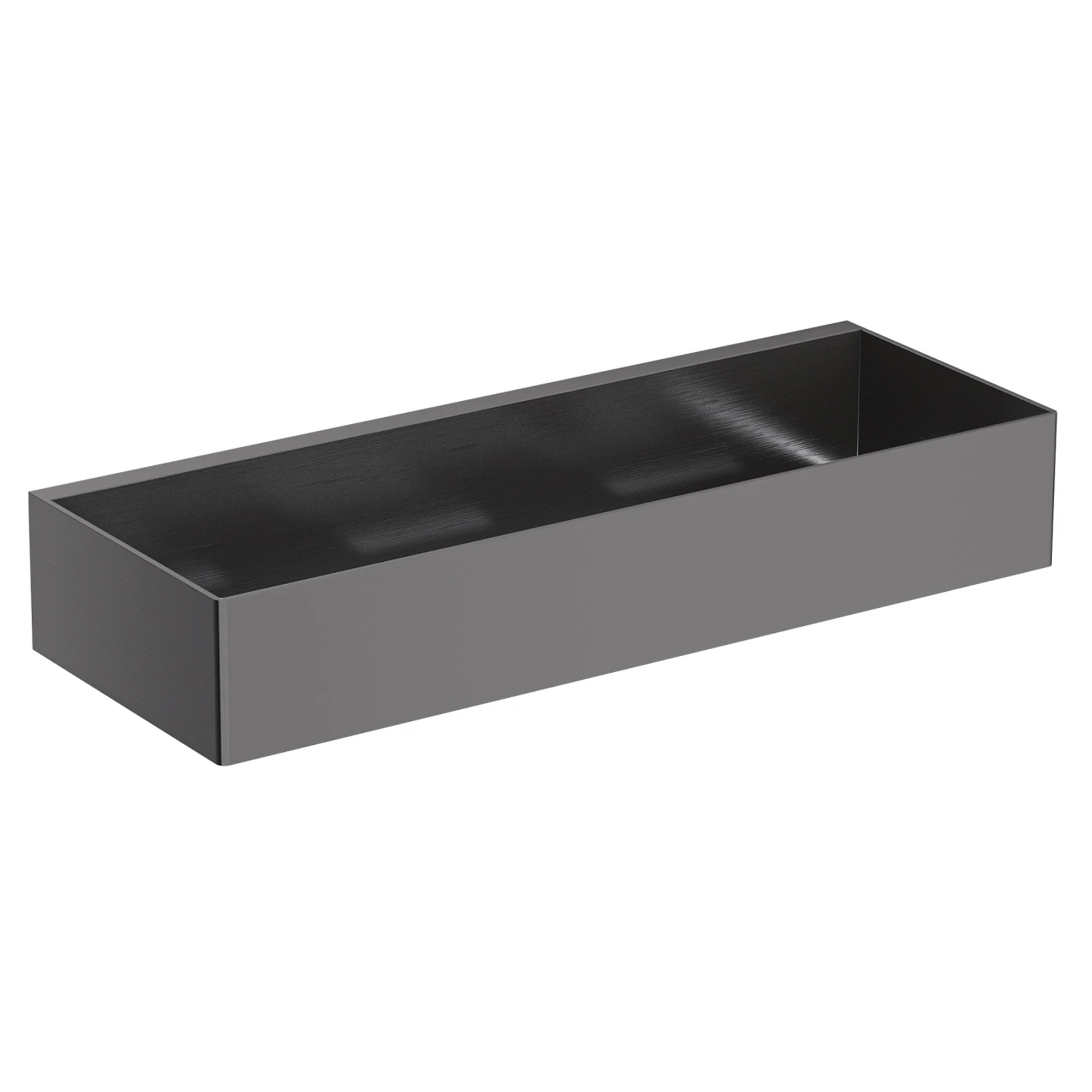 Omnires Dusjkurv Uni Antrasitt Matt 30x11 cm
