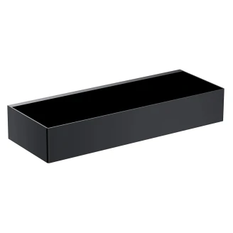 Omnires Dusjkurv Uni Svart Matt 30x11 cm