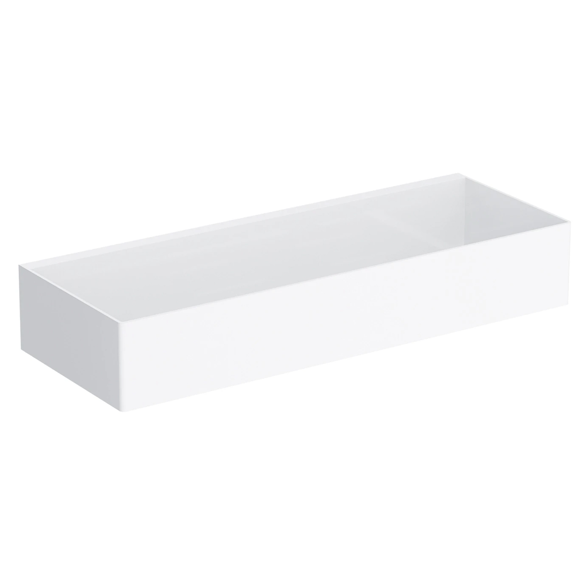 Omnires Dusjkurv Uni Hvit Matt 30x11 cm