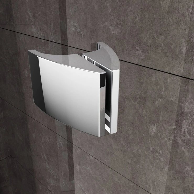 Ravak Dusjkabinett Pivot 100x100 cm Krom Blank