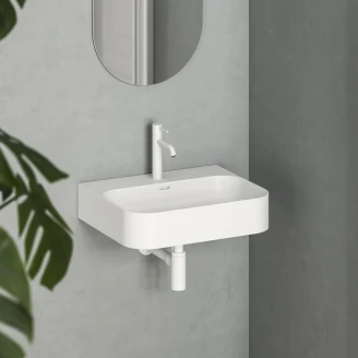 Ravak Veggmontert Servant <strong>Ceramic Slim</strong>  Rektangulær Hvit Blank 55 cm