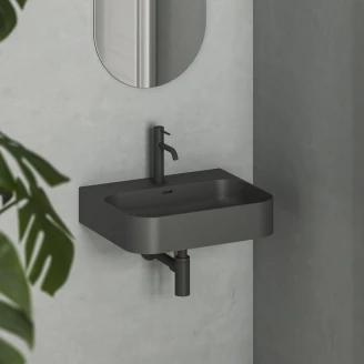 Ravak Veggmontert Servant <strong>Ceramic Slim</strong>  Rektangulær Antrasitt Matt 55 cm