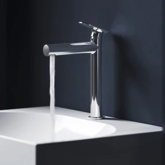Ravak Servantbatteri <strong>Spring</strong>  Krom Blank M med EcoFlow-funksjon