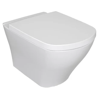 Ravak Væghængt Toilet Classic RimOff Hvid Blank