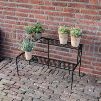 Planteholder Sammenleggbar 2 nivå <strong>Gardenia</strong>  Sort