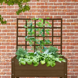 Espalier <strong>Greenfold</strong>  Mørkt Tre 80x90 cm