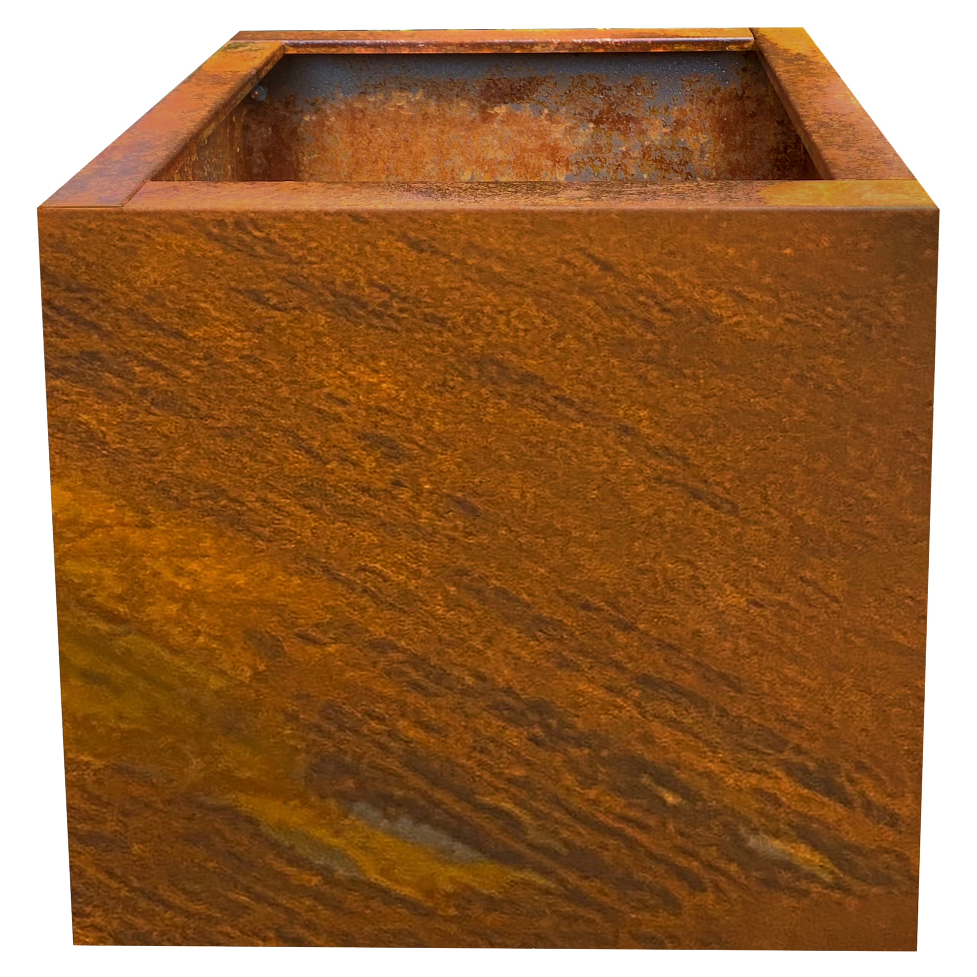 Utekrukke med bred kant Gravita Rust 40 cm