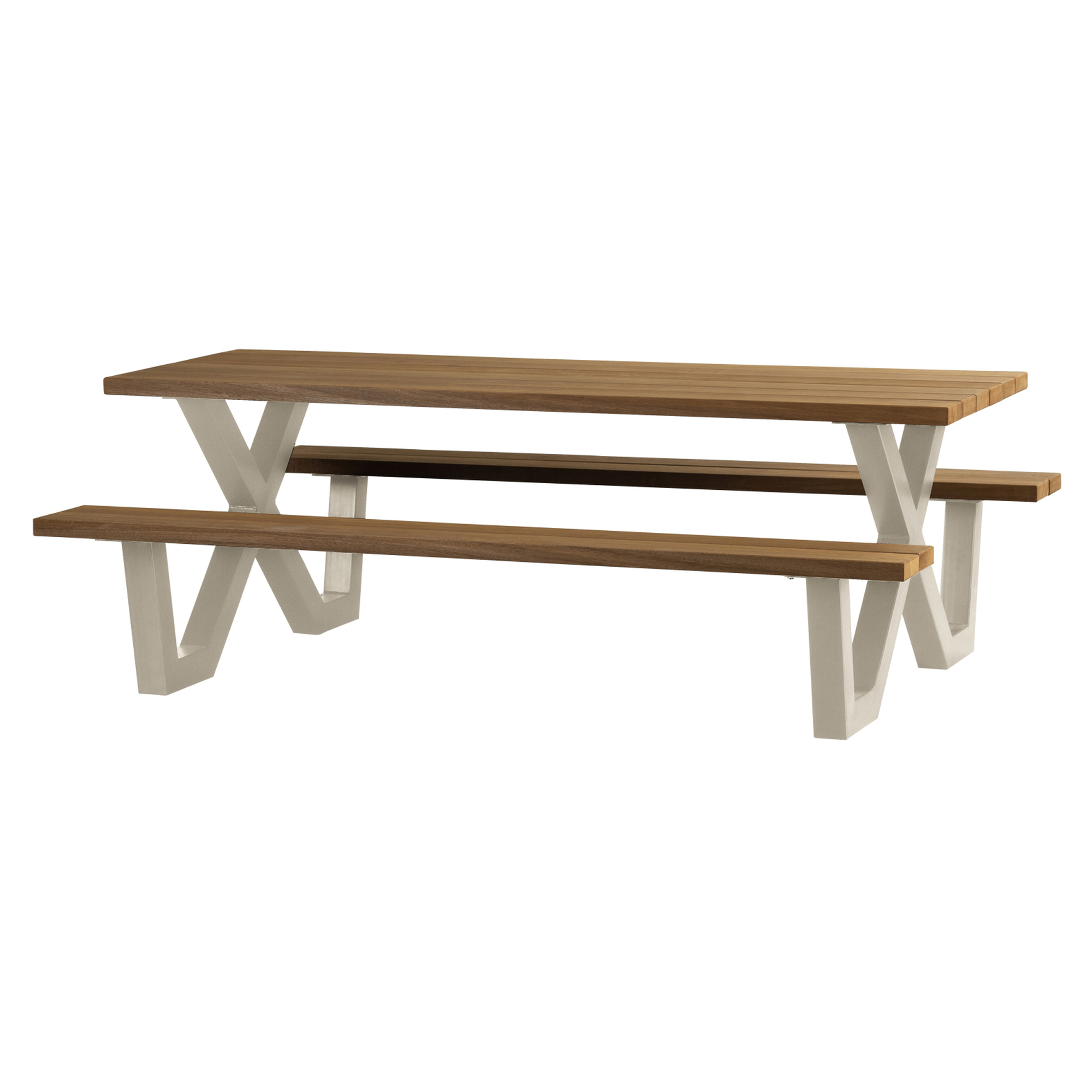 Woood Piknikbord Tablo Sand 206x145 cm