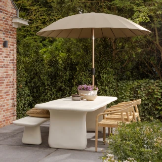 Woood Hagebenk Loggia Natur 227x40 cm