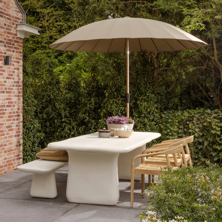 Woood Hagebenk Loggia Natur 227x40 cm