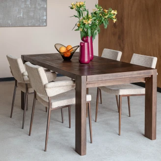 Dutchbone Spisebord <strong>Bruneau</strong>  Brun 180x90 cm