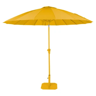 Zuiver Haveparasol med fod <strong>Sunshine</strong>  Gul Ø 250 cm