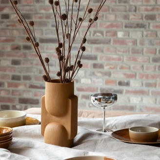 Dutchbone Vase <strong>Santos</strong>  Gul