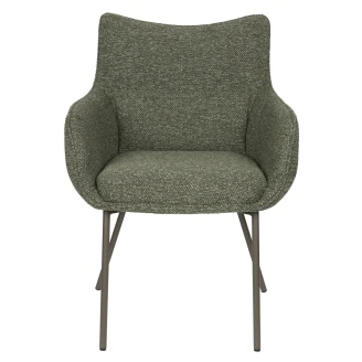 Stol med Armlener <strong>Valmont</strong>  Grønn