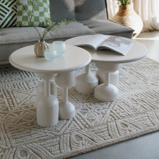 Sidebord <strong>Viken</strong>  Beige Ø 55 cm