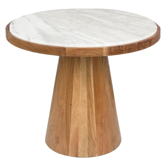 Sofabord <strong>Carrara</strong>  Tre, Marmor Ø 50 cm