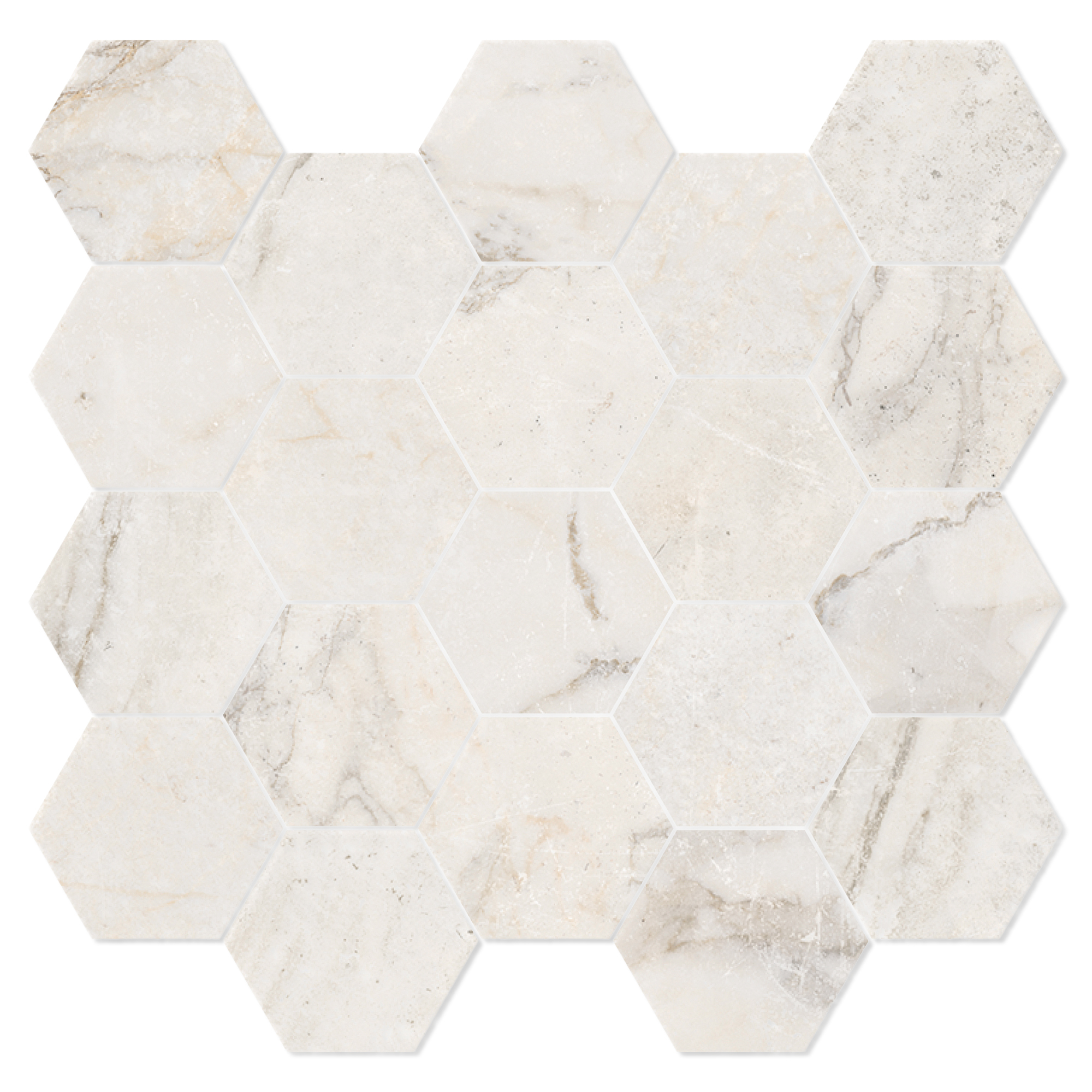 Mosaikk Gulvflis Palatina Ljusbeige Matt 30x30 cm