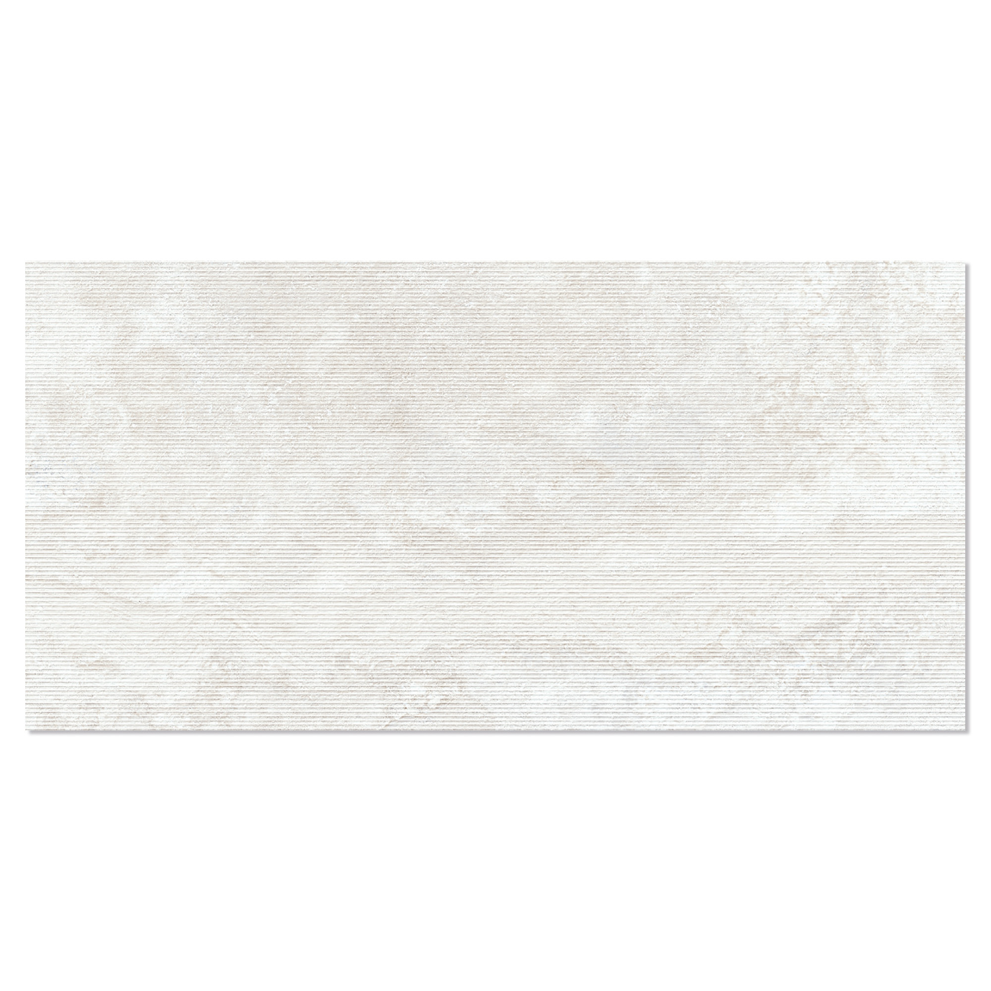 Gulvflis Lithos Hvit Lineær Matt Struktur 3D 60x120 cm