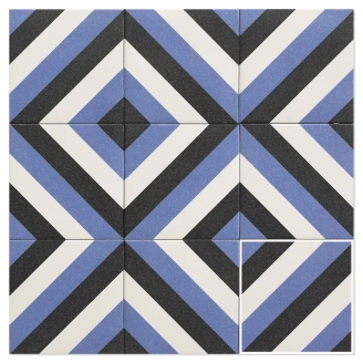 Mainzu Gulvflis <strong>Trinity Mainzu</strong>  Belfast Blue Matt 20x20 cm