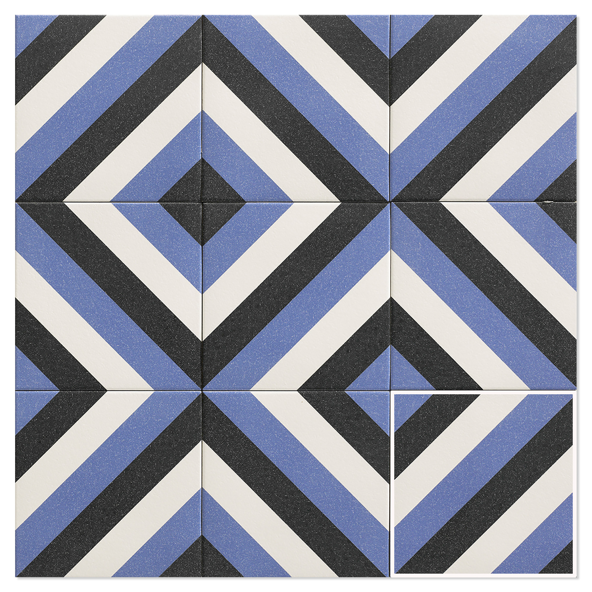 Mainzu Gulvflis Trinity Mainzu Belfast Blue Matt 20x20 cm