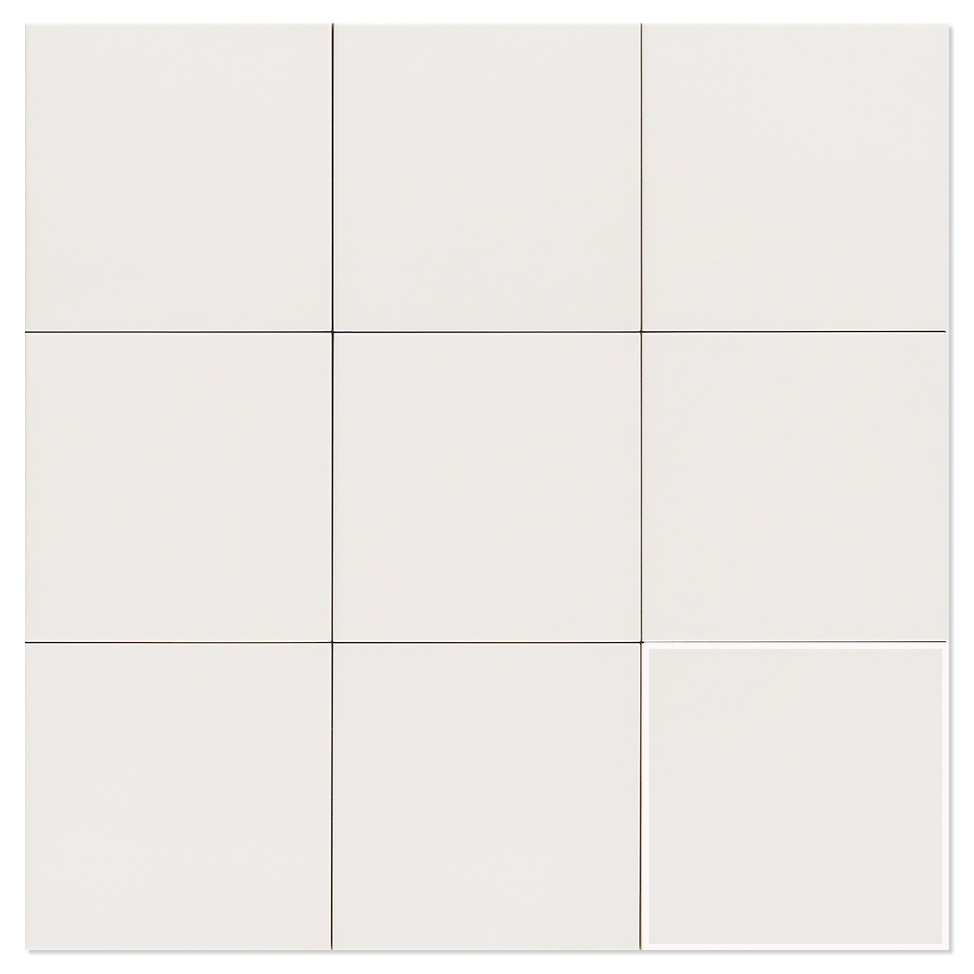 Mainzu Gulvflis Trinity Mainzu Hvit Matt 20x20 cm