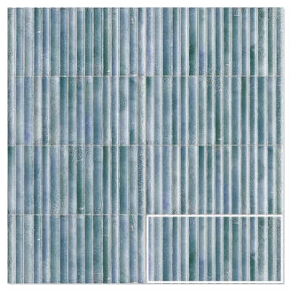 Mainzu Veggflis <strong>Wynn</strong>  Blå Blank 15x30 cm
