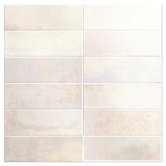 Mainzu Veggflis <strong>Bellagio Mainzu</strong>  Hvit Blank 10x30 cm